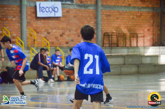 Basquete - 16/05 em Cornelio Procopio - Jogos Abertos do Parana - Foto 30