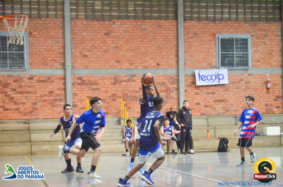 Basquete - 16/05 em Cornelio Procopio - Jogos Abertos do Parana - Foto 32