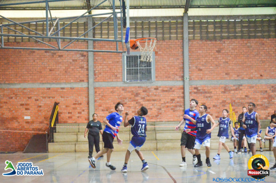 Basquete - 16/05 em Cornelio Procopio - Jogos Abertos do Parana - Foto 45