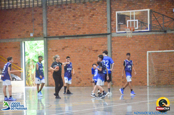 Basquete - 16/05 em Cornelio Procopio - Jogos Abertos do Parana - Foto 67