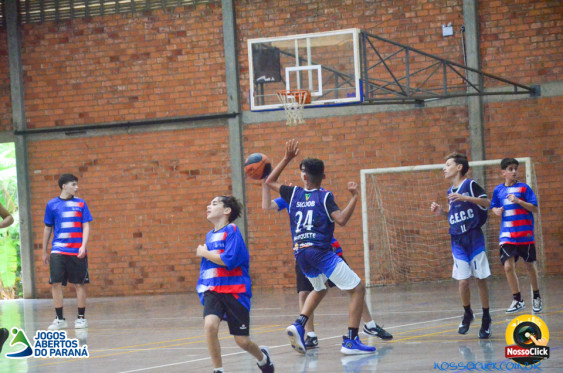 Basquete - 16/05 em Cornelio Procopio - Jogos Abertos do Parana - Foto 75