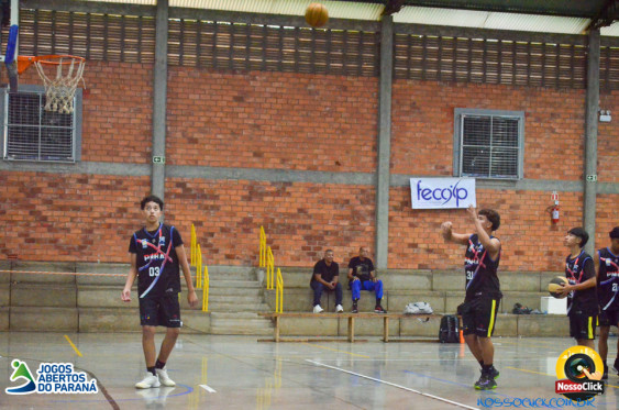 Basquete - 16/05 em Cornelio Procopio - Jogos Abertos do Parana - Foto 109
