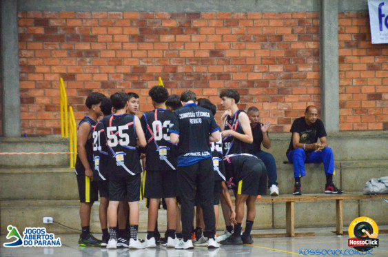 Basquete - 16/05 em Cornelio Procopio - Jogos Abertos do Parana - Foto 124