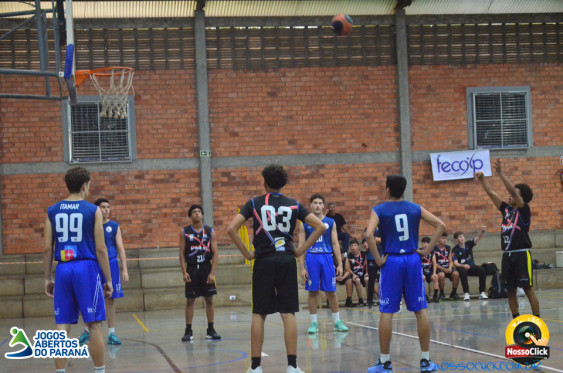Basquete - 16/05 em Cornelio Procopio - Jogos Abertos do Parana - Foto 136