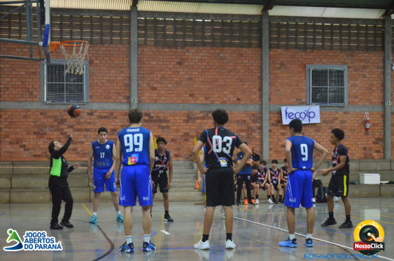 Basquete - 16/05 em Cornelio Procopio - Jogos Abertos do Parana - Foto 139