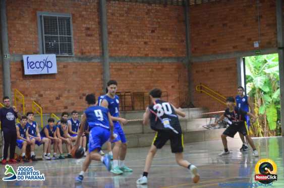 Basquete - 16/05 em Cornelio Procopio - Jogos Abertos do Parana - Foto 170