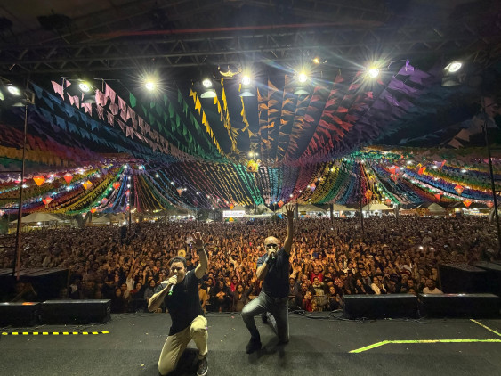 Rick e Renner em Ibipora - Festa Junina de Ibipora - Foto 1
