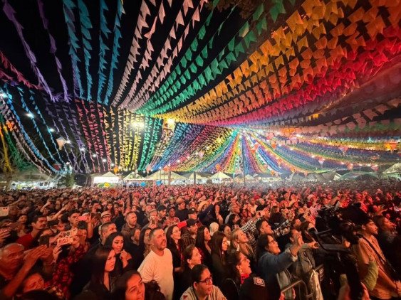 Rick e Renner em Ibipora - Festa Junina de Ibipora - Foto 12