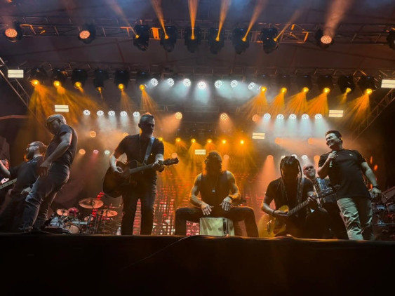 Rick e Renner em Ibipora - Festa Junina de Ibipora - Foto 14